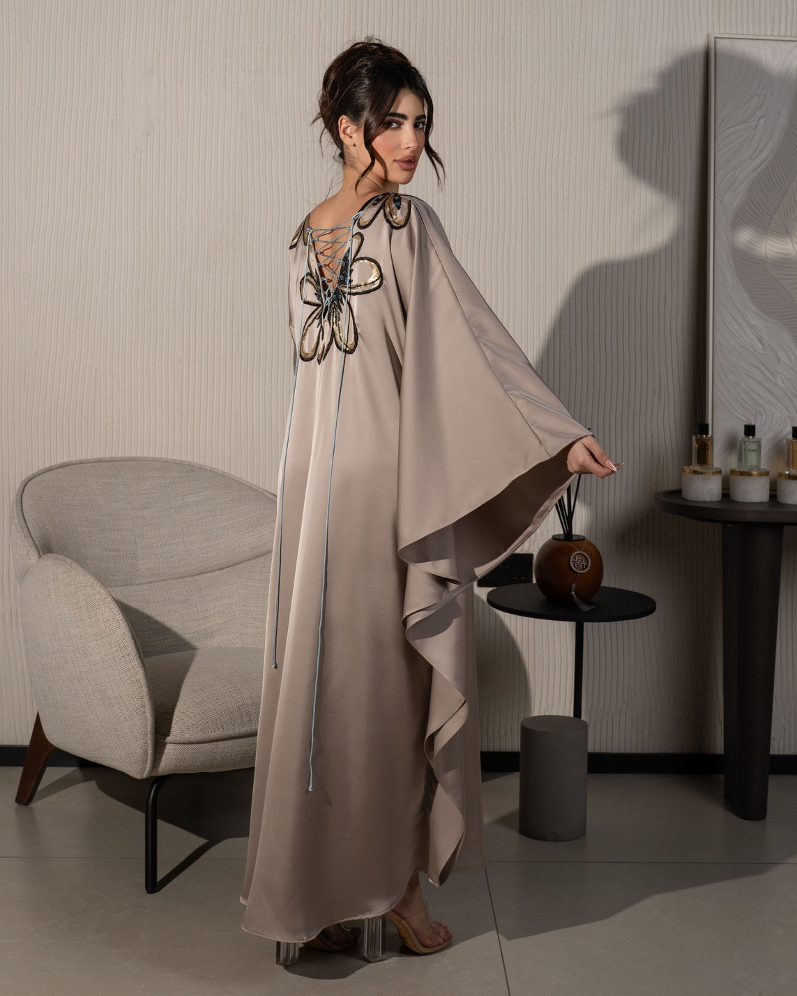 دراعه حرير فري سايز